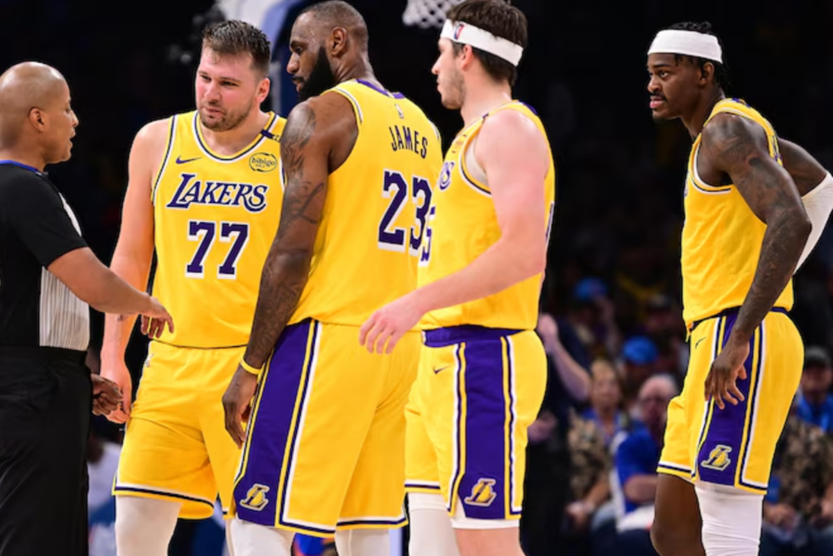 You are currently viewing NBA anula expulsão de Luka Doncic após polêmica com árbitro em Lakers x Thunder