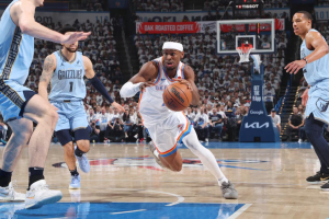 Read more about the article Thunder destrói Grizzlies com vitória histórica de 51 pontos no Jogo 1 dos Playoffs da NBA