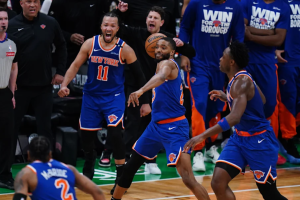 Read more about the article Knicks viram jogo insano contra os Celtics no Jogo 1, com show de Brunson e recorde negativo de Boston nas bolas de três