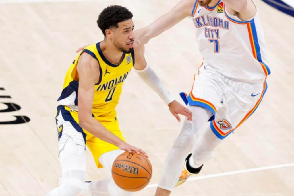Read more about the article Atualização sobre a lesão de Tyrese Haliburton: estrela dos Pacers fará exame de ressonância após possível distensão na panturrilha